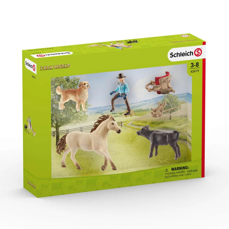Schleich Western Riding Horse Farm World Play Set