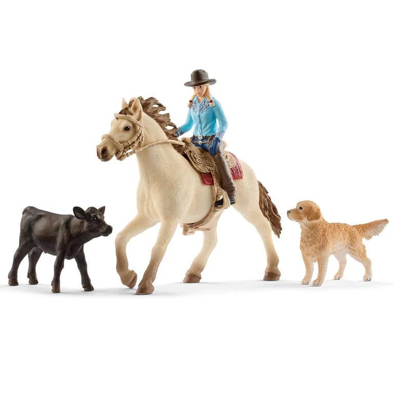 Schleich Western Riding Horse Farm World Play Set