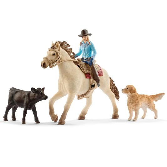 Schleich Western Riding Horse Farm World Play Set